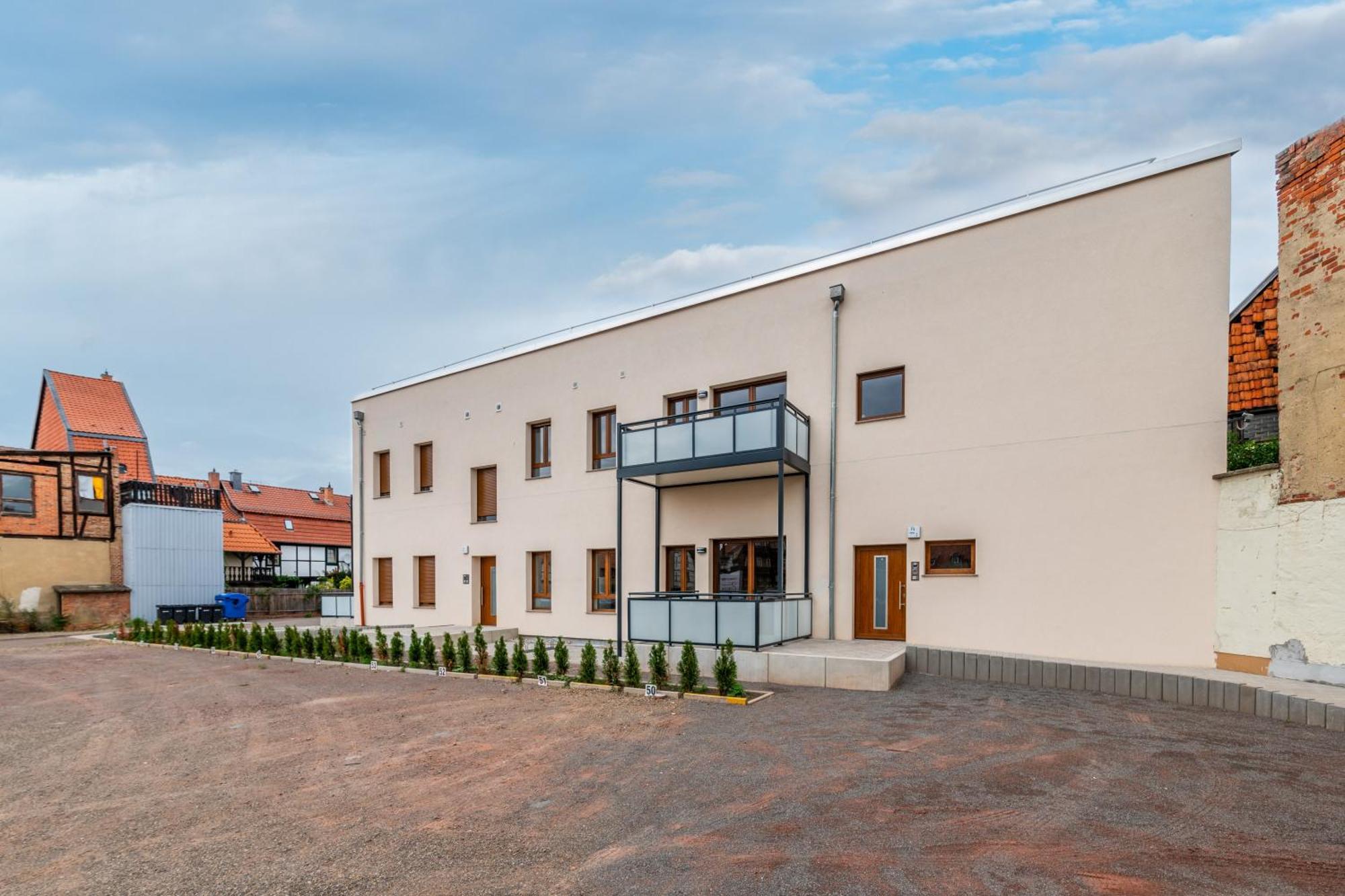 Design-Wohnung, Altstadt, Parkplatz, Netflix Quedlinburg Bagian luar foto
